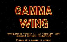 Gamma Wing screenshot #2