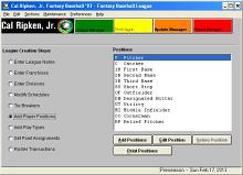 Cal Ripken Jr. Fantasy Baseball screenshot #2