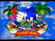 Sonic 3D: Flickies' Island (a.k.a. Sonic 3D Blast) screenshot