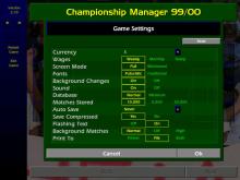 Championship Manager: Season 99/00 screenshot #3
