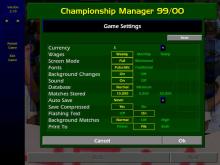 Championship Manager: Season 99/00 screenshot #3