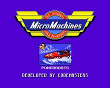Micro Machines screenshot