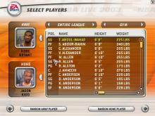 NBA Live 2003 screenshot #16