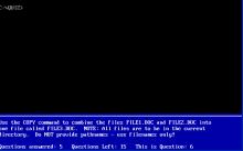 Advanced DOS Quiz screenshot #4