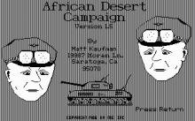 African Desert Campaign screenshot #1