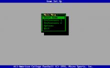 All-American College Football screenshot
