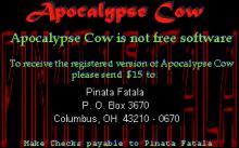 Apocalypse Cow screenshot