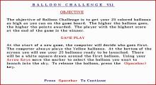 Balloon Challenge screenshot