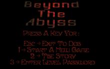 Beyond the Abyss screenshot