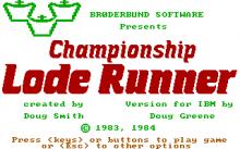 Championship Lode Runner screenshot #1