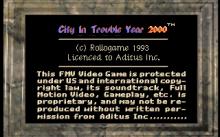 C.I.T.Y. 2000 screenshot #1