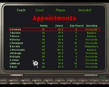 Player Manager 2 Extra AGA screenshot #7