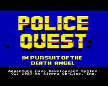 Police Quest 1: In Pursuit of the Death Angel screenshot #2