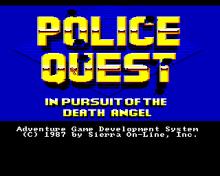 Police Quest 1: In Pursuit of the Death Angel screenshot #6