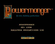 Powermonger screenshot