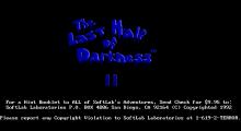 Last Half of Darkness II screenshot