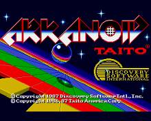 Arkanoid screenshot