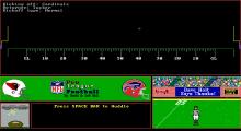 NFL Pro League Football (1991 edition) screenshot #4