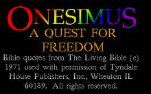 Onesimus: A Quest for Freedom screenshot #1