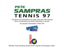 Pete Sampras Tennis 97 screenshot