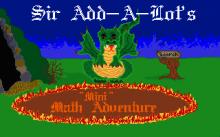 Sir AddaLot's Mini Math Adventure screenshot #1