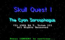 Skull Quest I: The Cyan Sarcophagus screenshot