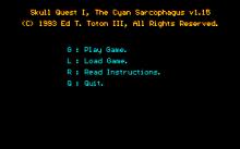 Skull Quest I: The Cyan Sarcophagus screenshot #3