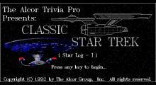Alcor Trivia Pro Classic Star Trek (Star-Log I) screenshot #1