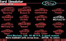 Ford Simulator, The screenshot #3