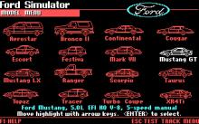 Ford Simulator, The screenshot #3