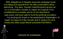 Politically Incorrect Adventures of Gewt Ningrich, The screenshot #2