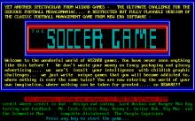 Soccer Game, The screenshot