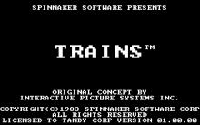 Trains screenshot