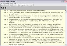 Deluxe Multimedia Bible, The screenshot