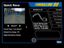 Formula One 99 screenshot