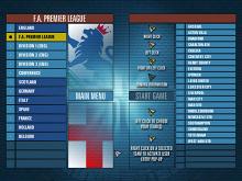 F.A. Premier League Football Manager 2001, The screenshot #2