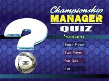 Championship Manager Quiz screenshot #2