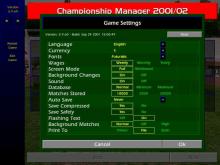 Championship Manager: Season 01/02 screenshot #3