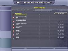 NHL Eastside Hockey Manager screenshot #2
