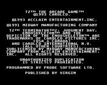Terminator 2: The Arcade Game screenshot #1