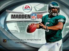 Madden NFL 06 screenshot #1