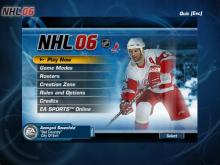 NHL 06 screenshot #12