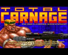 Total Carnage AGA screenshot