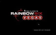 Tom Clancy's Rainbow Six: Vegas screenshot #1