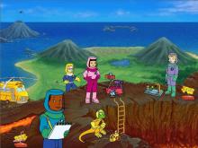 Magic School Bus Volcano Adventure screenshot #12